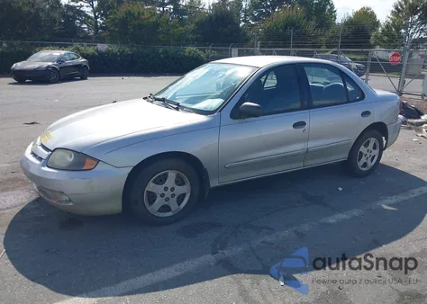 2004 Chevrolet Cavalier Ls из США, поврежденный, VIN 1G1JF52F647141968